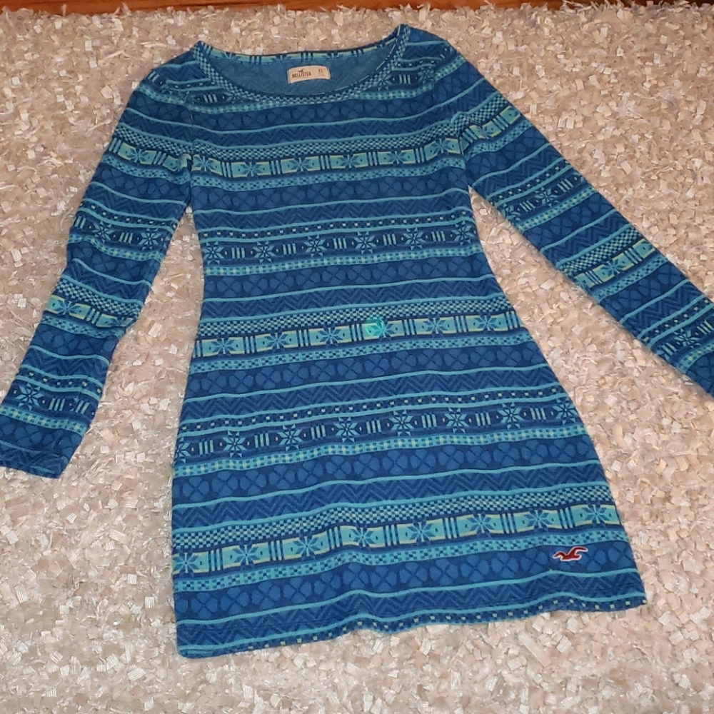 Hollister long sleeve dress
